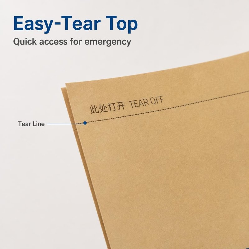 Custom Printed Airline Airsickness Bag – Waterproof Paper, Bulk &amp;amp;amp;amp;amp; OEM - image 3
