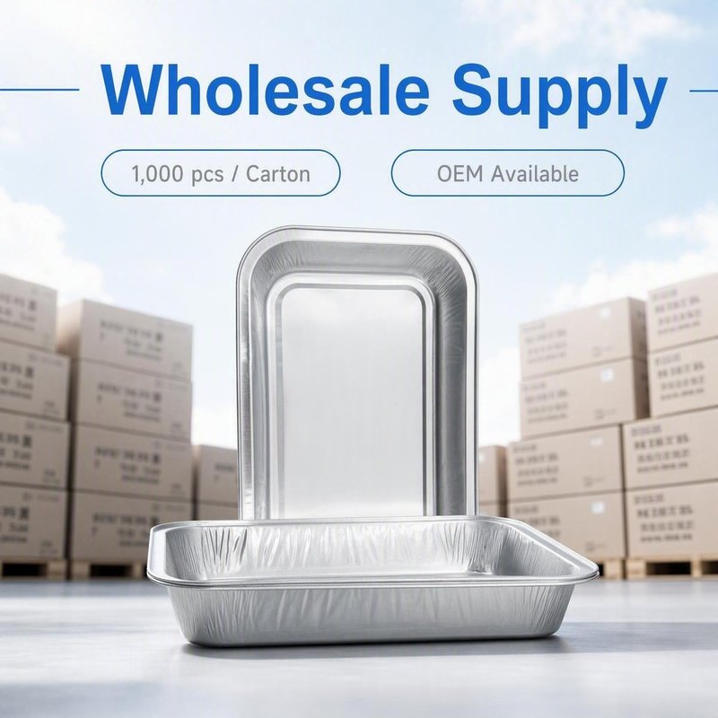 Model 380-23 Heavy-Gauge Aluminum Foil Food Container – Oven-Ready, Bulk OEM - image 7