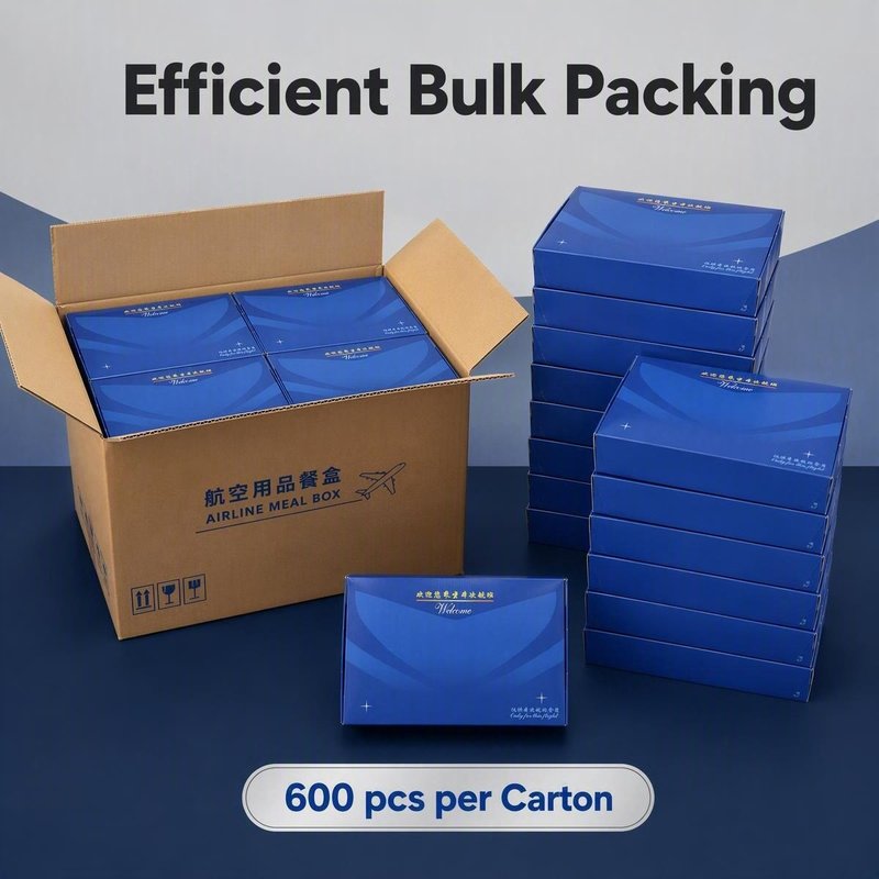 Custom Printed Large Airline Paper Meal Box – 300g Food-Grade, Bulk &amp;amp;amp;amp;amp; OEM - image 7