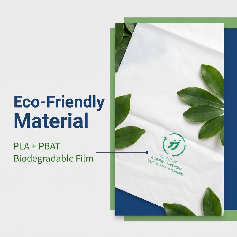 Custom Printed Biodegradable Self-Adhesive PLA/PBAT Bags 435×325mm – Bulk OEM - image 2 Custom Printed Biodegradable Self-Adhesive PLA/PBAT Bags 435×325mm – Bulk OEM - image 2