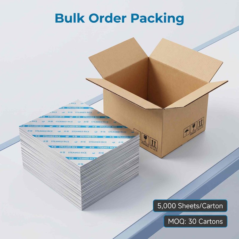 Custom Printed Embossed Aluminum Foil Sheets 220×180mm – Airline Catering Bulk - image 7 Custom Printed Embossed Aluminum Foil Sheets 220×180mm – Airline Catering Bulk - image 7