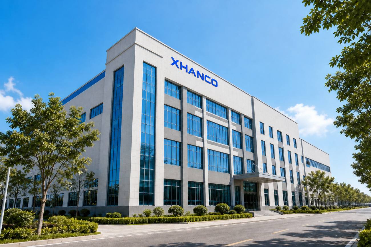 XHANCO manufacturing facility exterior – Guangdong Xinghan Industrial base, Zengcheng District, Guangzhou